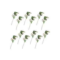 Wild Rose Spray Bouquet - Cream - Set Of 12|MacKenzie-Childs Outlet