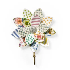 Wild Wallflower Hook - Single|MacKenzie-Childs Outlet