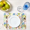 Wildflowers Cork Back Placemats - Set Of 4|MacKenzie-Childs Clearance