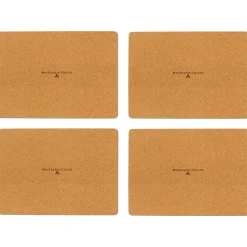 Wildflowers Cork Back Placemats - Set Of 4|MacKenzie-Childs Clearance