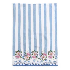 Wildflowers Dish Towel - Blue|MacKenzie-Childs Outlet