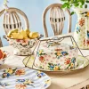 Wildflowers Enamel Cake Carrier - Pink|MacKenzie-Childs Sale