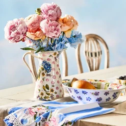 Wildflowers Serving Bowl - Green|MacKenzie-Childs