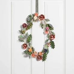 Wildflowers Wreath - Oval|MacKenzie-Childs Hot