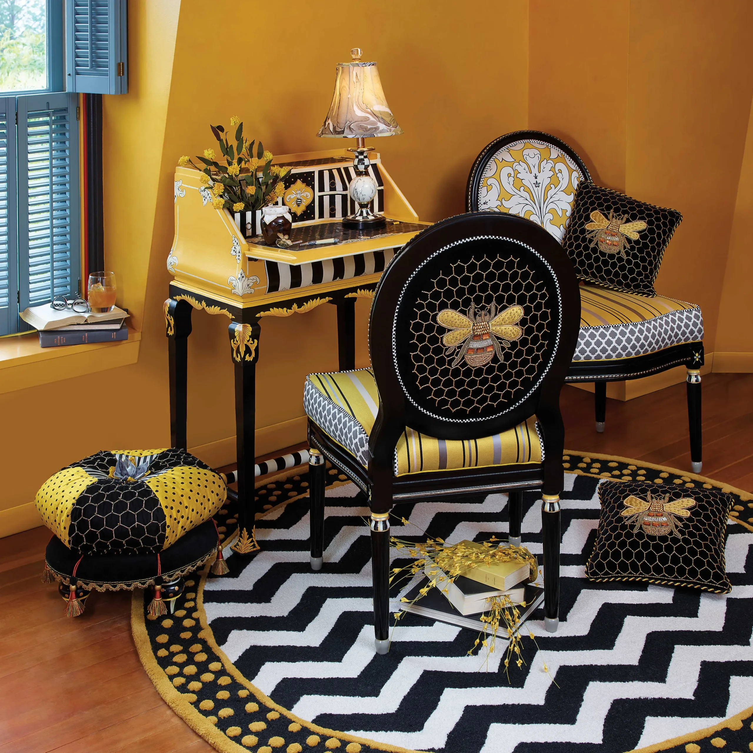 Worker Bee Writing Desk|MacKenzie-Childs Discount
