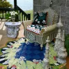 Zanzibar Indoor/Outdoor Rug - 6' Round|MacKenzie-Childs Hot