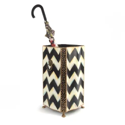 Zig Zag Umbrella Stand|MacKenzie-Childs Hot